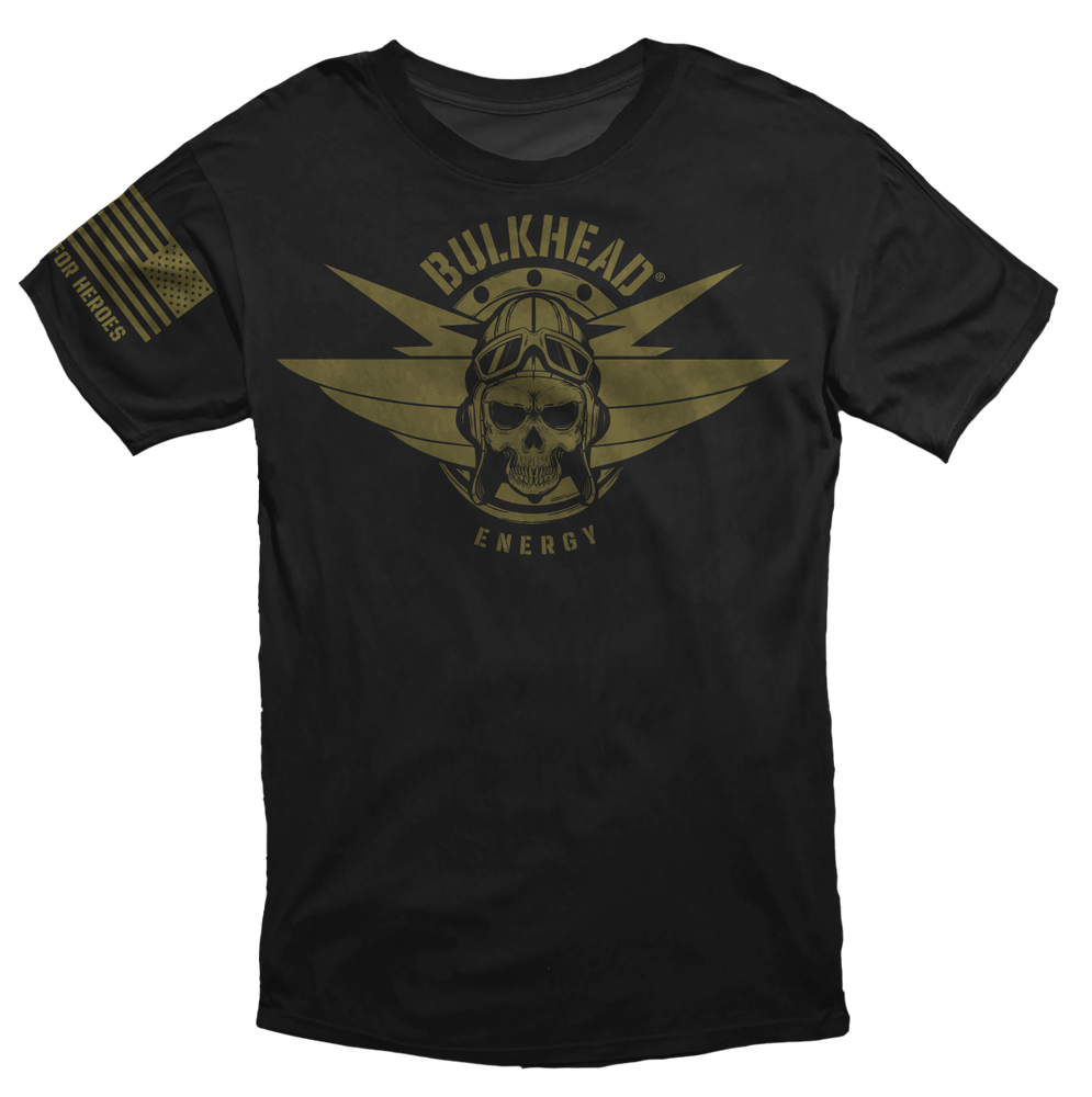 Bulkhead Energy® Black T-Shirt