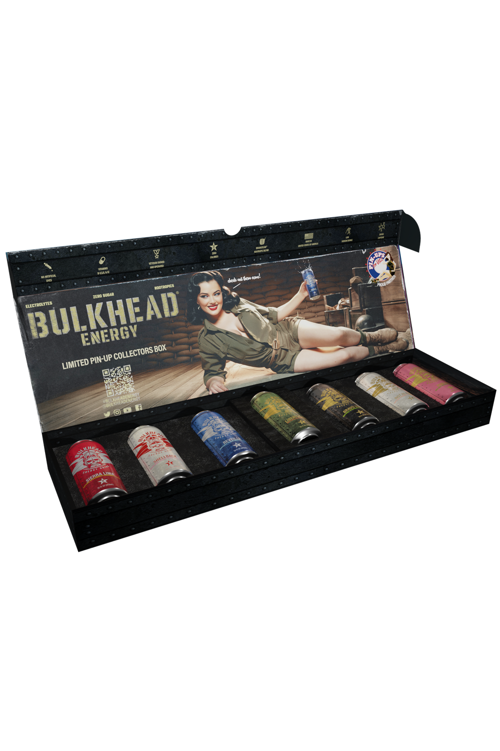 Bulkhead Energy® x Pin-Ups For Vets Collector's Box