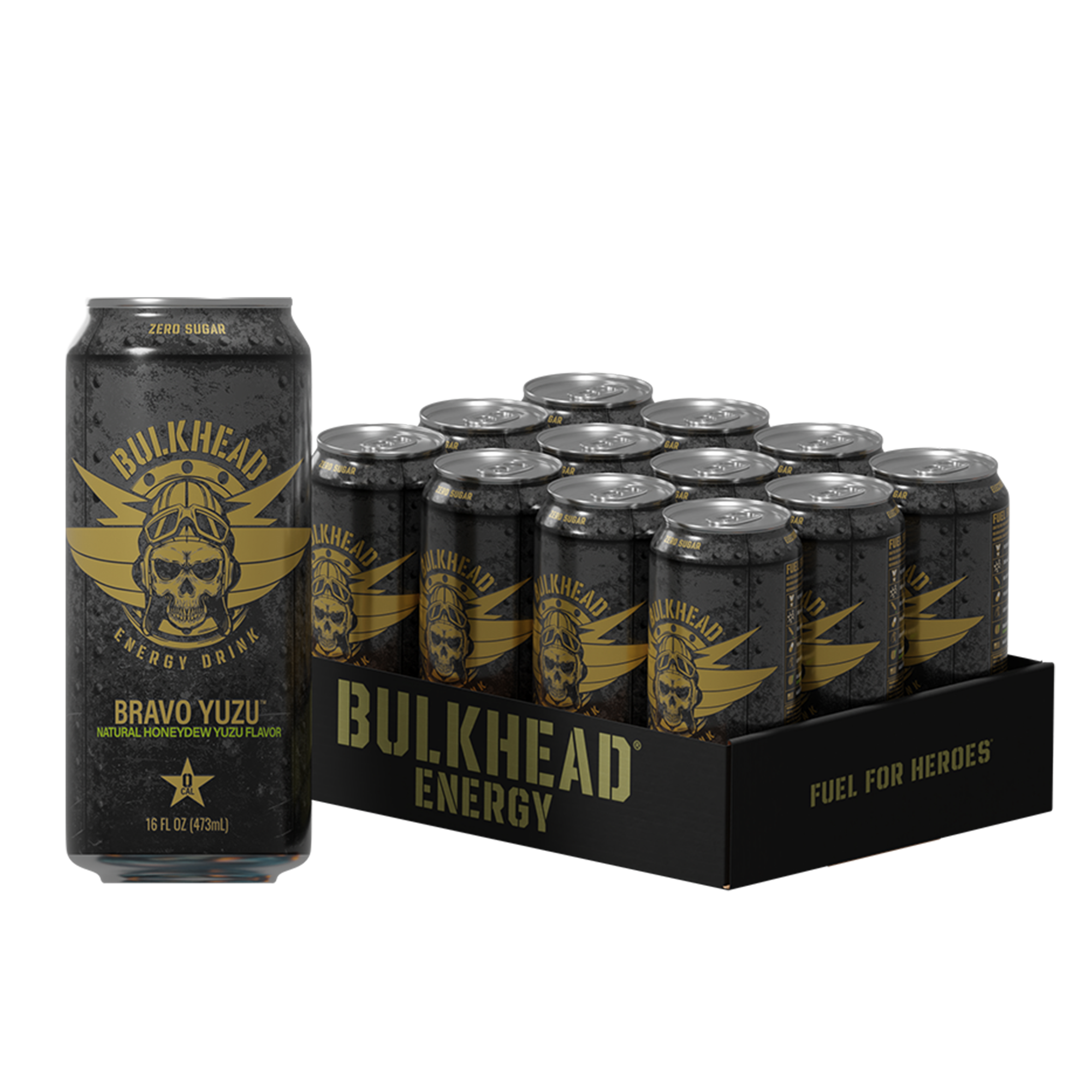 Yuzu & Honeydew Energy – Organic, Sugar-Free | BulkHead Energy