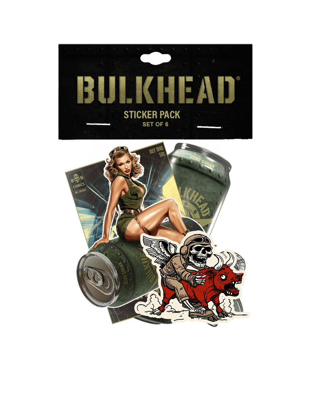Bulkhead Energy® Sticker Pack