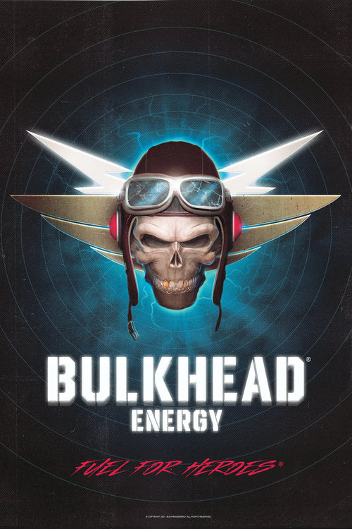 Limited Edition Bulkhead Energy®️ “FUEL FOR HEROES” Poster (AUTOGRAPHED)