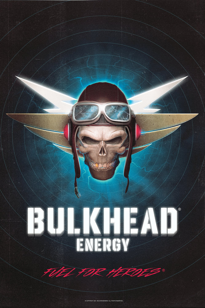 LIMITED EDITION BULKHEAD ENERGY FUEL FOR HEROES POSTER (AUTOGRAPHED)