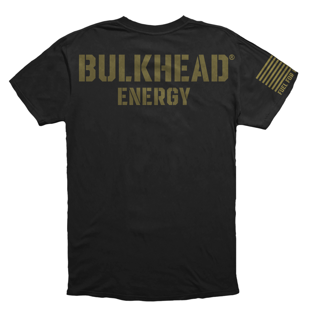 
                  
                    Bulkhead Energy® Black T-Shirt
                  
                