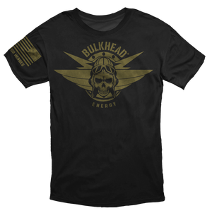 
                  
                    Bulkhead Energy® Black T-Shirt
                  
                