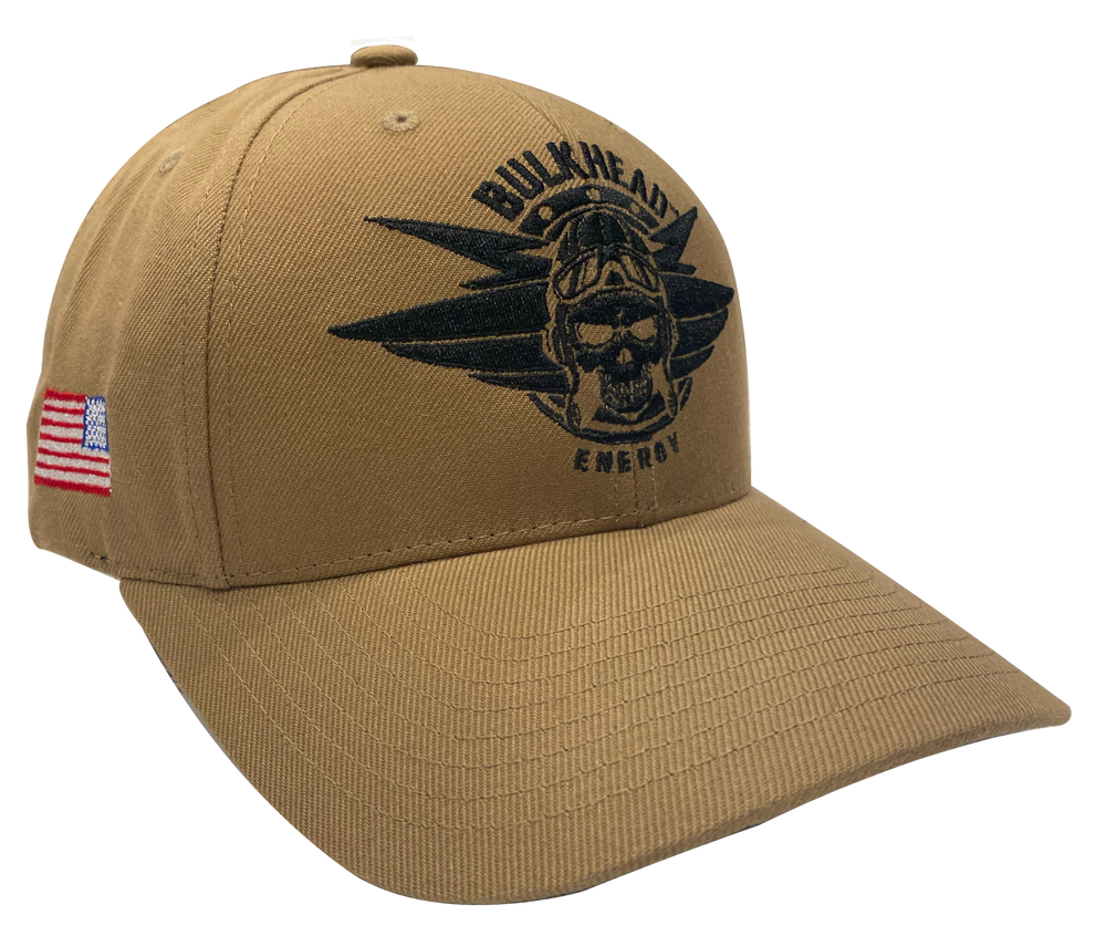 BULKHEAD ENERGY - COMMAND BALL CAP (Black/Coyote Brown) – BULKHEAD ENERGY®