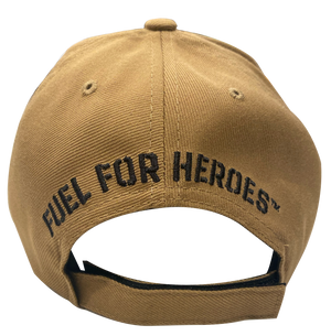 Bulkhead Energy®️  - Command Ball Cap (Black/Coyote Brown)
