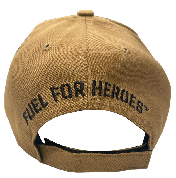 Bulkhead Energy®️  - Command Ball Cap (Black/Coyote Brown)